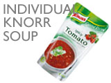 SOUPS - KNORR IND. PORTION 12x250ml