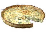 BROCCOLI  STILTON QUICHE