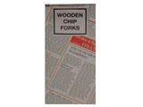 WOODEN CHIP FORKSx1000