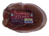 6oz  GAMMON STEAKS x 2    CASE=16