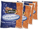 McCAIN SWEET POTATO FRIES 4x2.5Kg