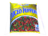 MIXED DICED PEPPERS 907Gm