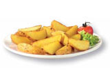 LUTOSA  SEASONED  WEDGES 4X2.5KG