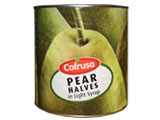 PEAR HALVES IN SYRUP 1x2.6KG