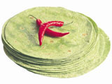 SPINACH TORTILLA WRAPS 10" (5x10)
