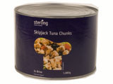 TINNED TUNA IN BRINE   1x1800 gm