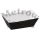 Paper Chip Tray Black 500pk